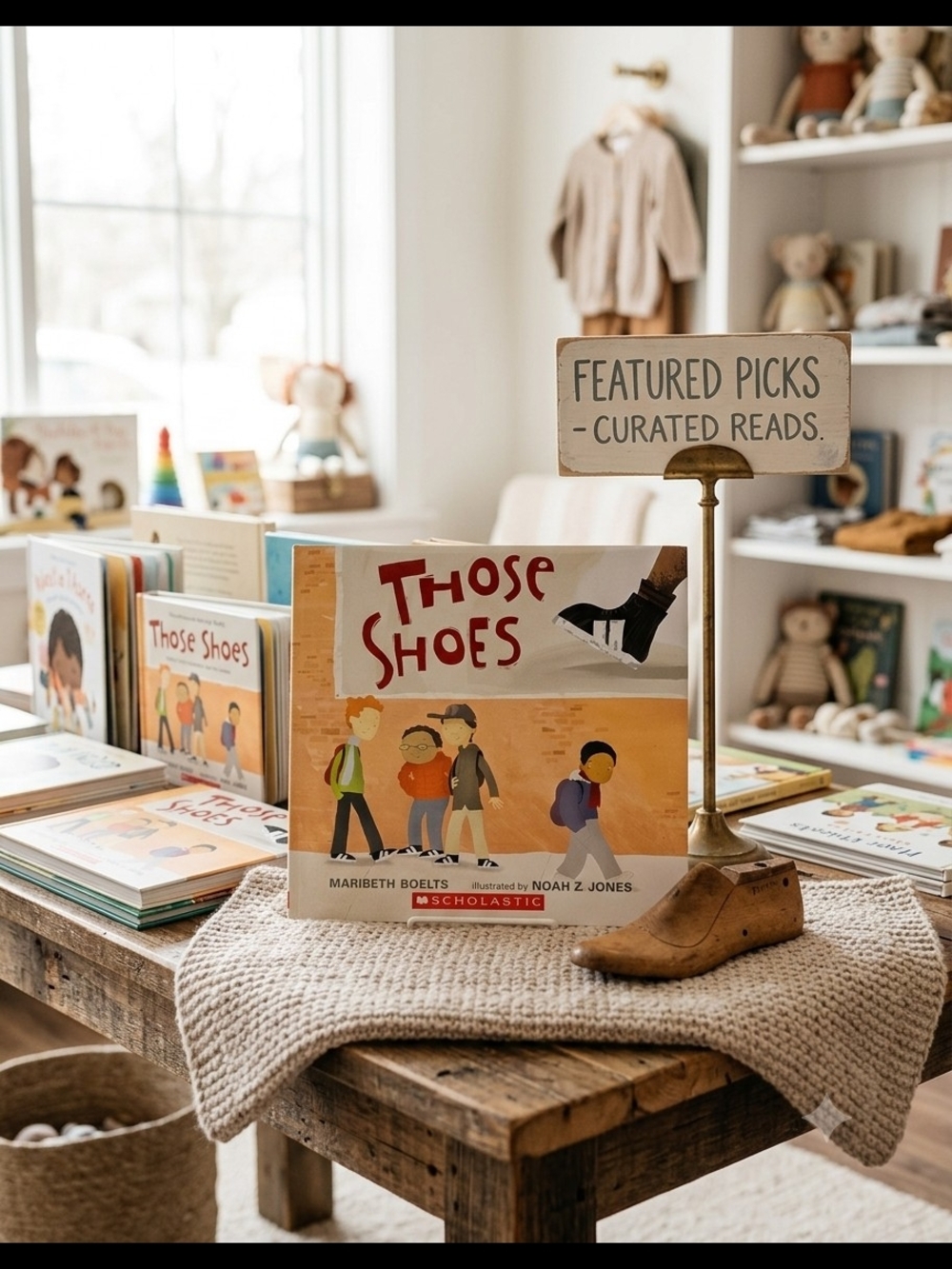 Scholastic Those Shoes Picture Book